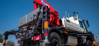 Unimog mit HMF - für widrigste Bedingungen #2 Unimog mit HMF - für widrigste Bedingungen #2