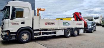 Biogas-LKW mit Elektrokranen – für ein grüneres Dänemark Biogas-LKW mit Elektrokranen – für ein grüneres Dänemark